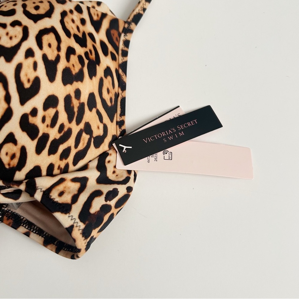 Victoria's Secret Animal Print Bikini Top - Picture 3 of 5